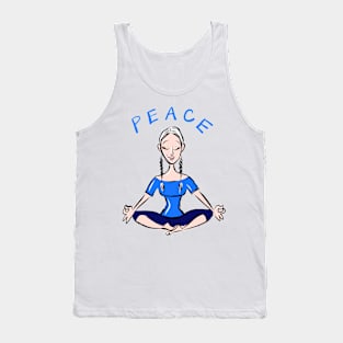 Peace in Yoga Tank Top